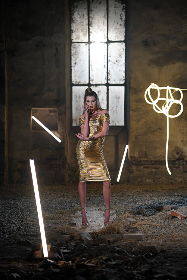 Rochie Aura Gold - 4