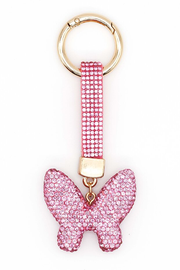 سلسلة مفاتيح على شكل فراشة - 1