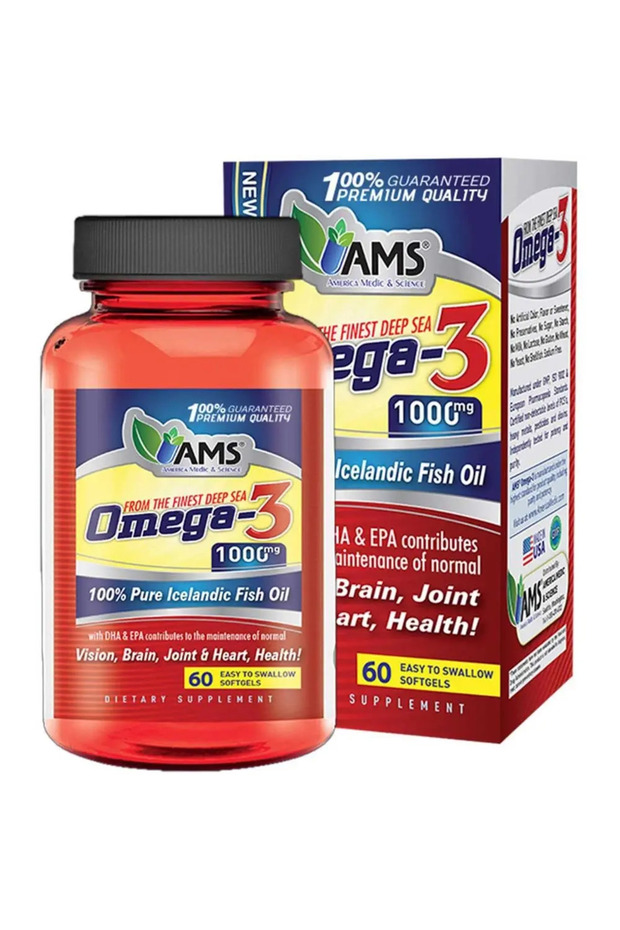 Omega 3 1000mg Softgels 60's
