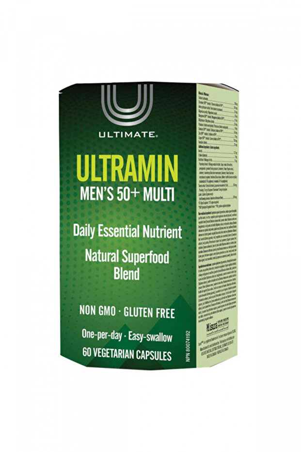 Ultramin Men'S 50+ Multi , 60 Capsules