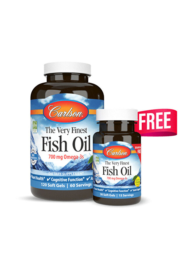 Fish Oil Lemon 120+30 Softgels