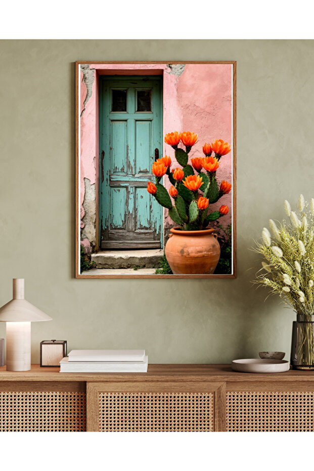One Piece Living Room Office Decor Painting Stand Alone Artwork Vrynt
