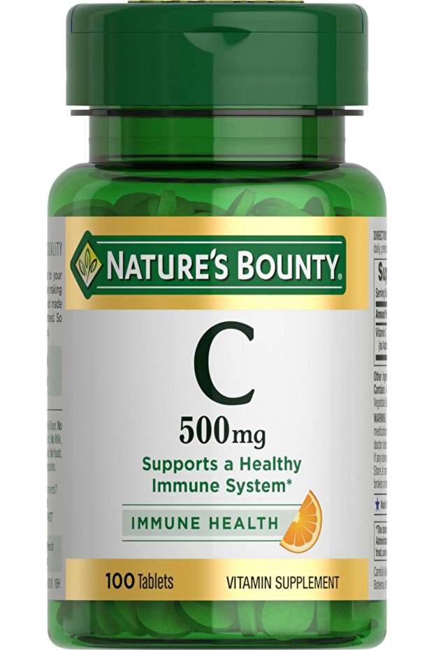 Vitamin C Supplement, 500 Mg, 100 Tablets