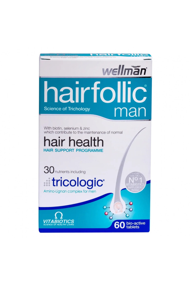 Hairfollic Man Tablets 60's