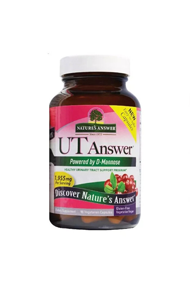 Answer Ut Answer 1955Mg Vegan Capsules for Urinary Tract Health, Pack Of 90'S