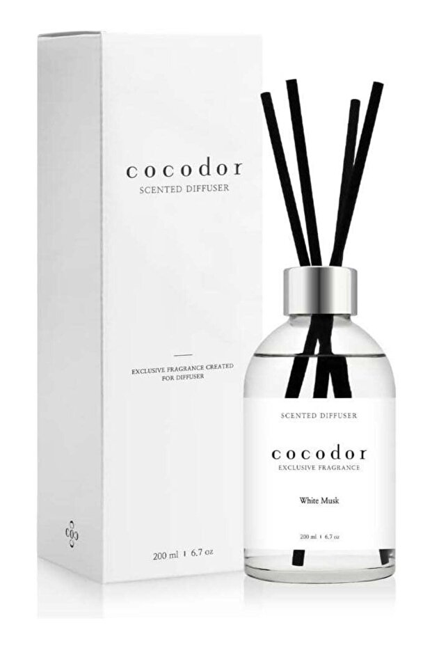 White Label Reed Diffuser - White Musk - 6.7oz (200ml)
