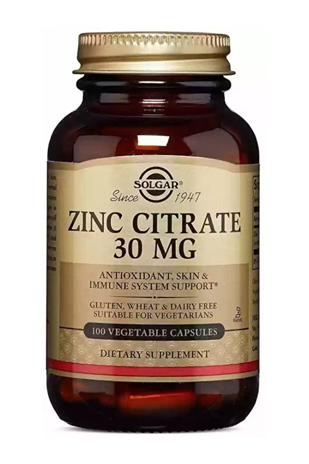 Zinc Citrate, 30 Mg, 100S