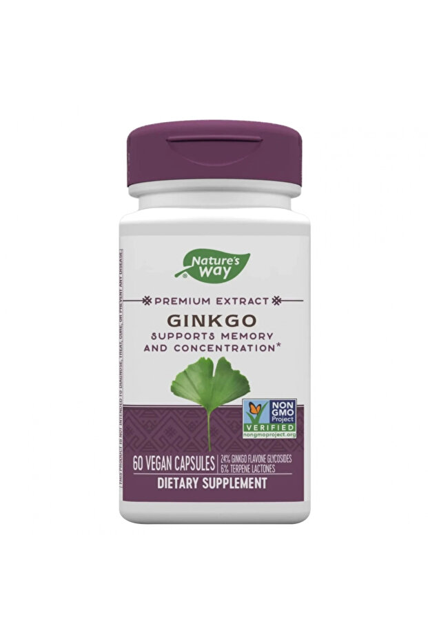 Ginkgo Vegan Capsules 60's