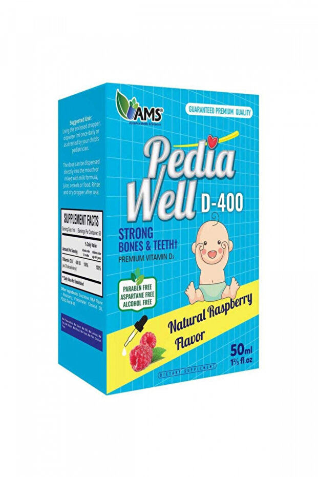 Pediawell D-400 Drops , 50 Ml