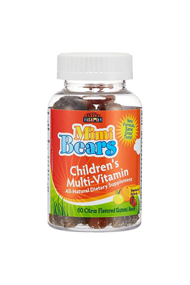 Mimi Bears Children's Multivitamin Gummies, Pack of 60's