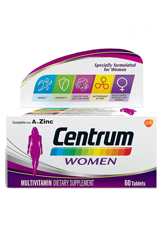 Women Multivitamin Dietary Supplement, 60 Tablets
