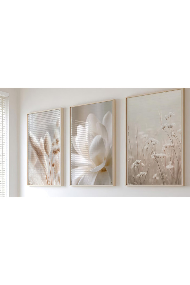 3 Parça Çerçeveli Tablo Seti - 2