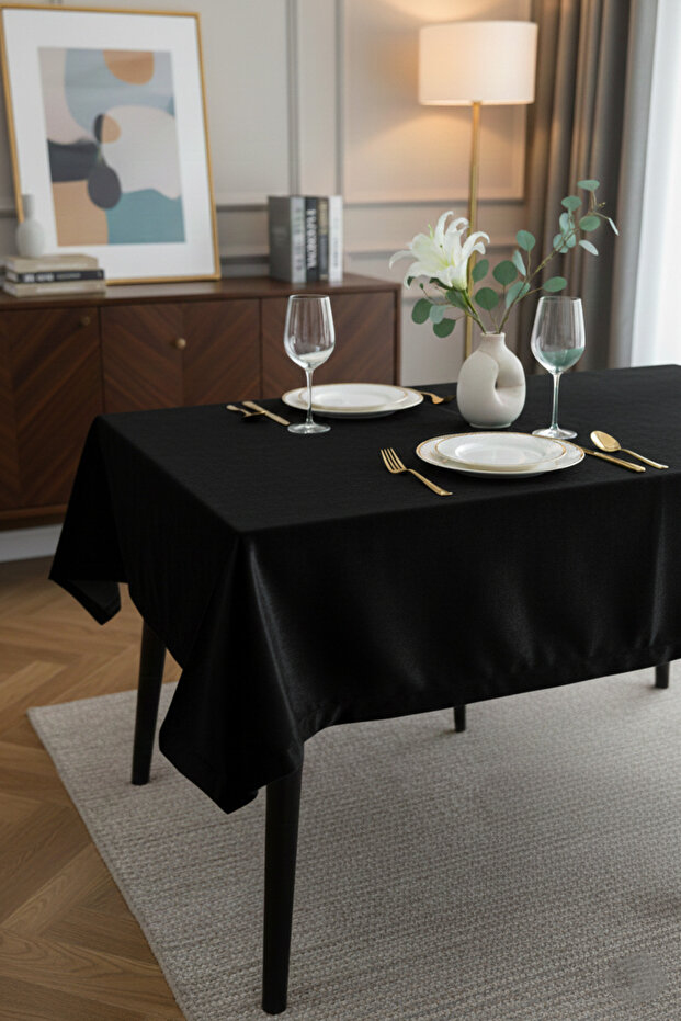 Velvet Fabric Tablecloth