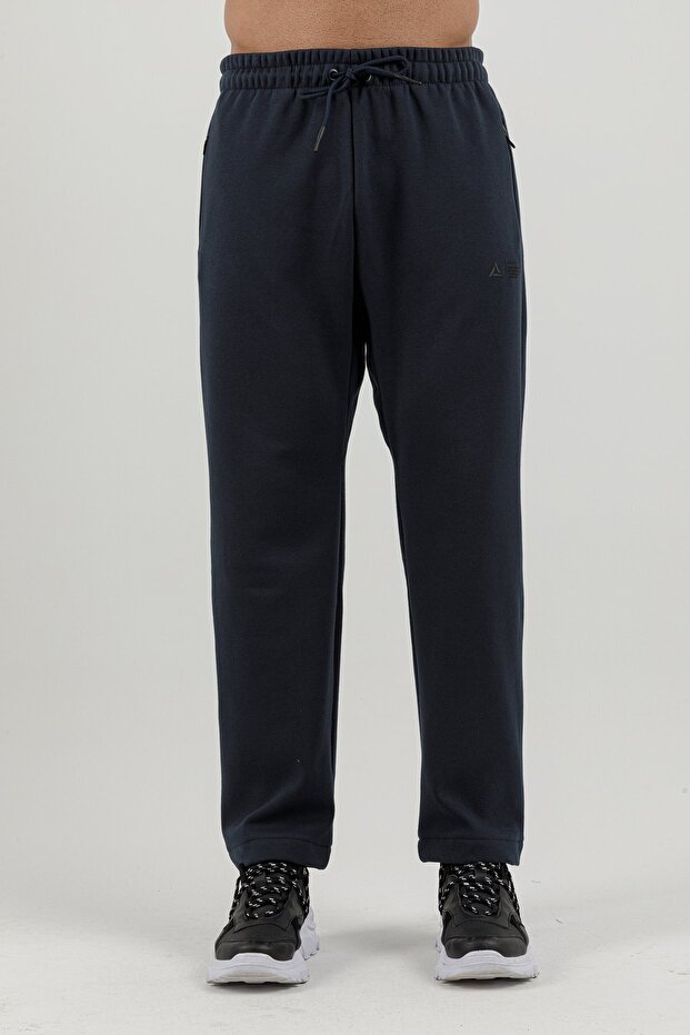 Clubby Ir Zone Men's Straight Leg Sweatpants Navy Blue