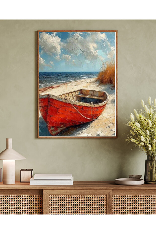 One Piece Living Room Office Decor Painting Stand Alone Artwork Vrynt