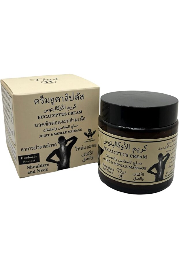 Eucalyptus Cream for Pain Relief - 100% Natural for Joint & Knee Pain - Disc & Back Pain - Shoulder
