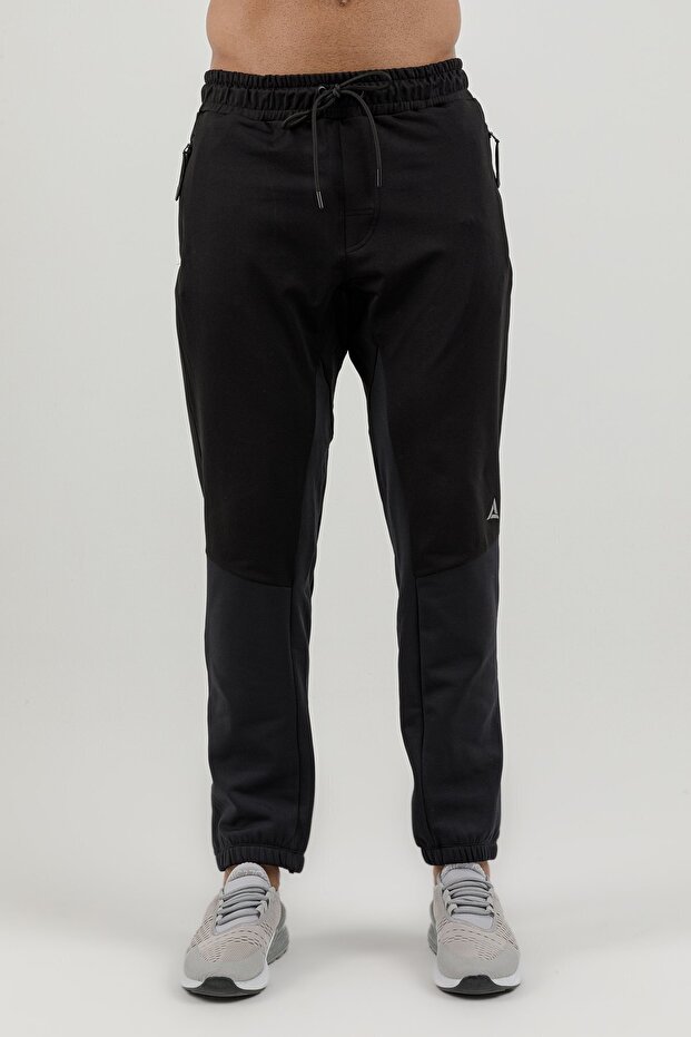 Sportswear Men's Rubber Leggings Sweatpants Black