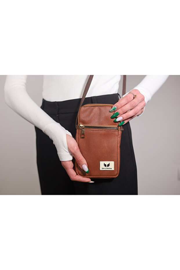 Çapraz Askılı Cüzdan Çanta - 1