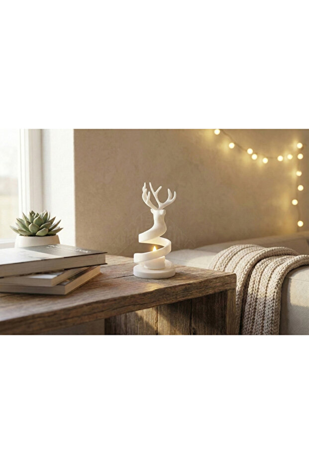 Spiral Geyik Tealight - 2