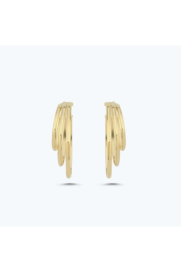 Altın Halka Küpe - 1