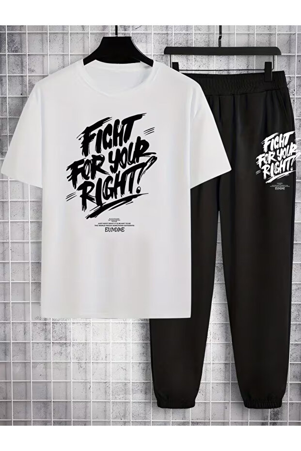 طقم فريق Fight For Your Right مطبوع للجنسين