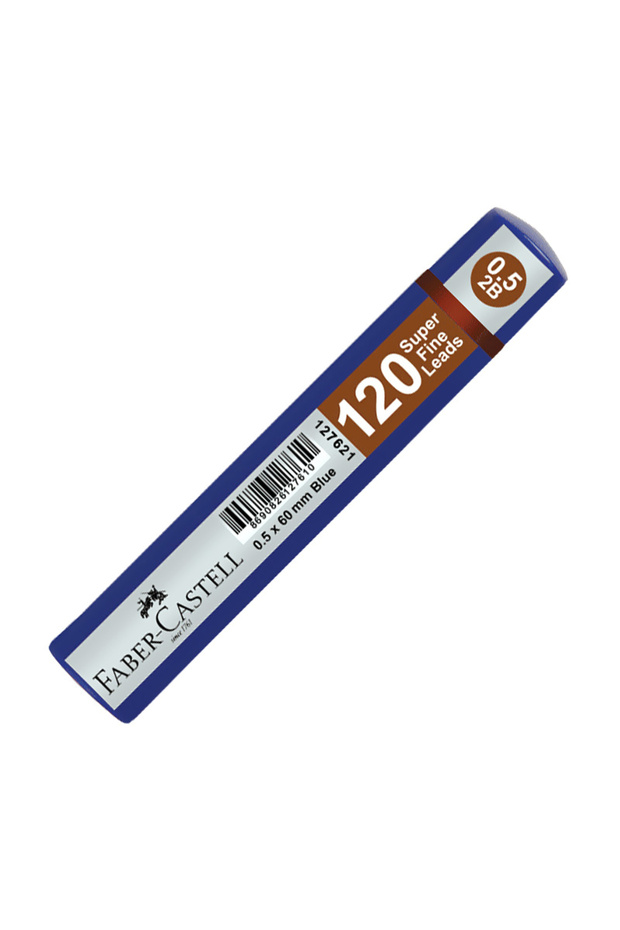 Faber-Castell Versatil Pen Tip Min Soft T, Tit Smoke Blue 0.5 mm 5030 127650 Tube (12 Li Pak