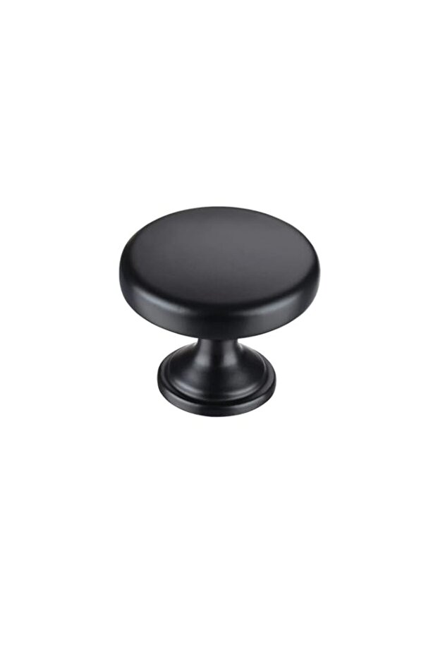 10 Pack Matte Black Cabinet Knobs - Single Hole T Knobs, Drawer Knobs Black and Black Dresser Knobs for Cabinets and Drawers