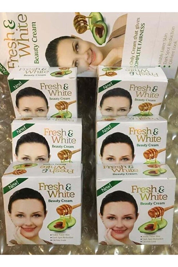 fresh & white Face Beauty Cream 6pcs/25gm.