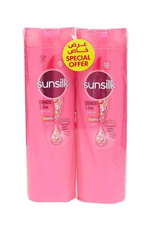 Shampoo Shine And Strength 400ml Pack of 2