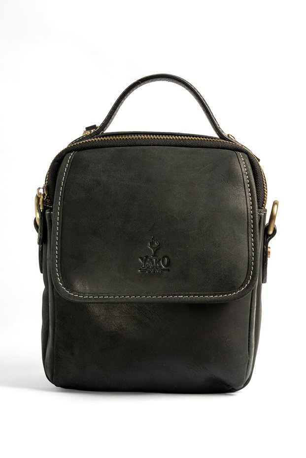 Genuine Leather Shoulder Messenger Bag
