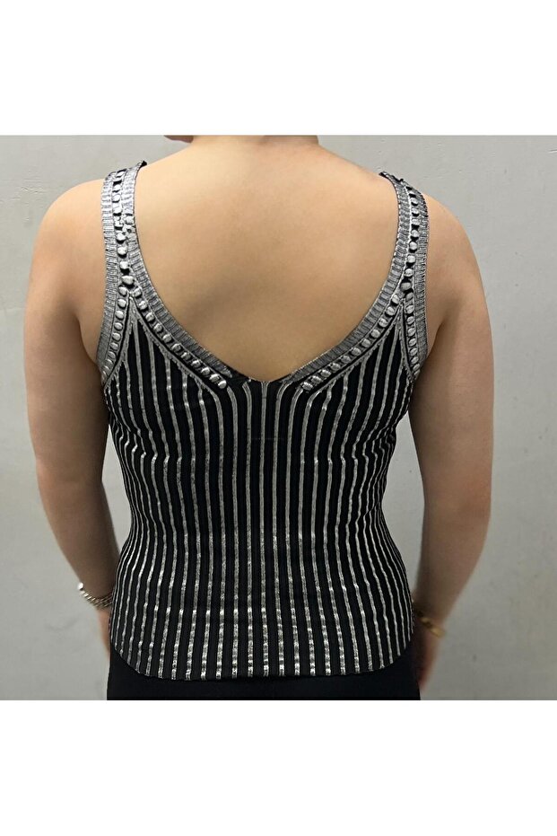 Askılı deri crop model - 3