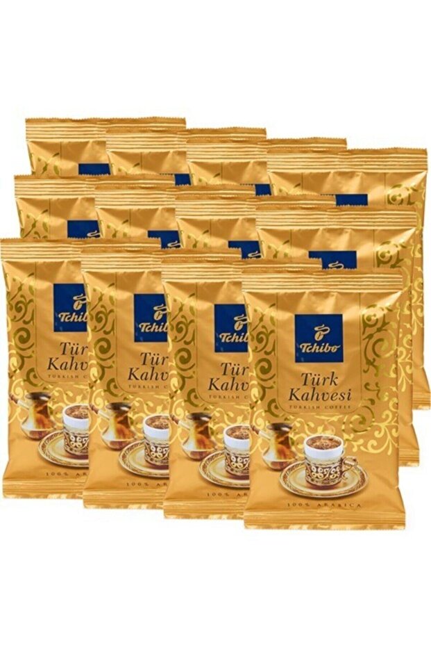قهوة تركية 100 جرام × 12 عبوة (1.2 كجم)
