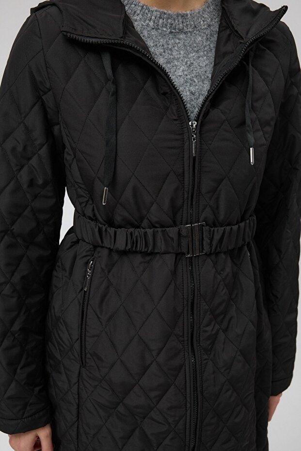 Premium Kapitone Mont Siyah - 8