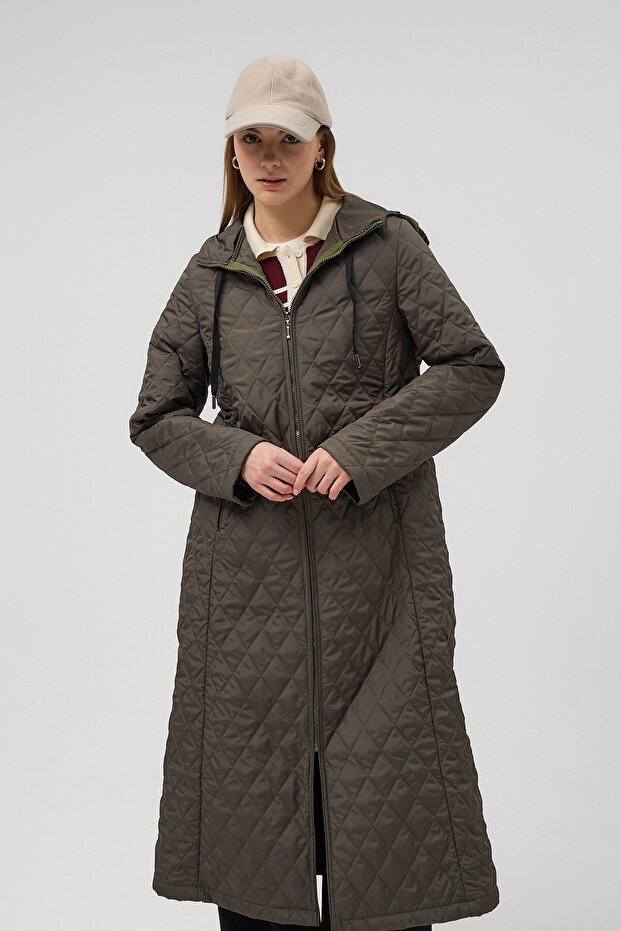 Premium Kapitone Mont Yeşil - 6