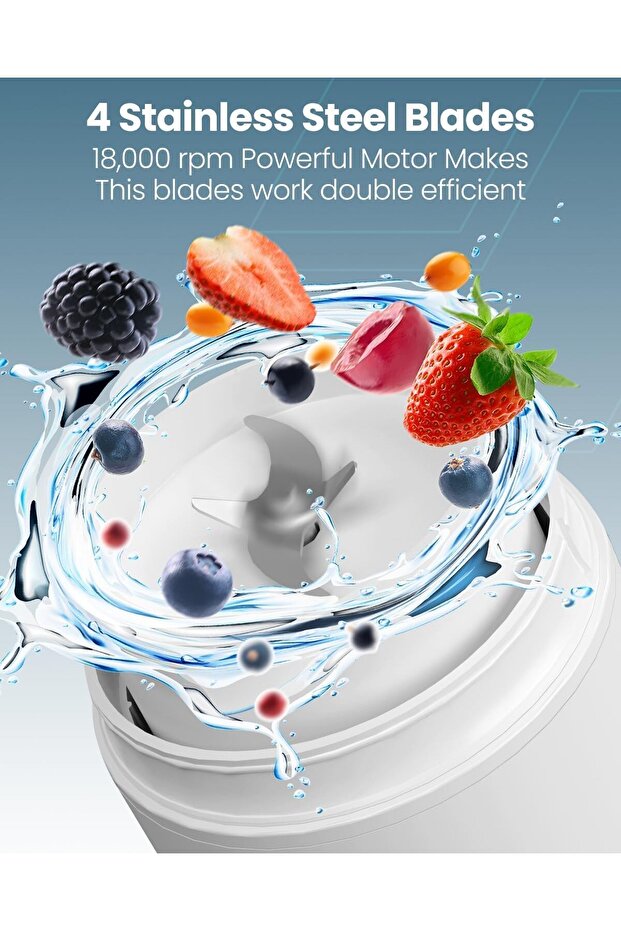 Moxedo 3 in 1 Portable Juicer Blender