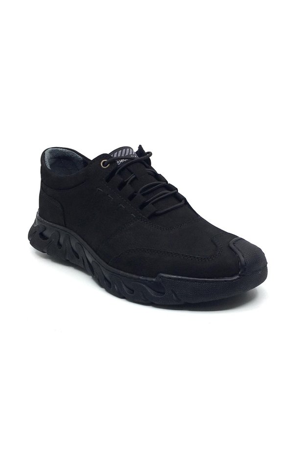Triple 100% Genuine Leather Orthopedic Men's Winter Comfortable Daily New Season Shoes 40-44