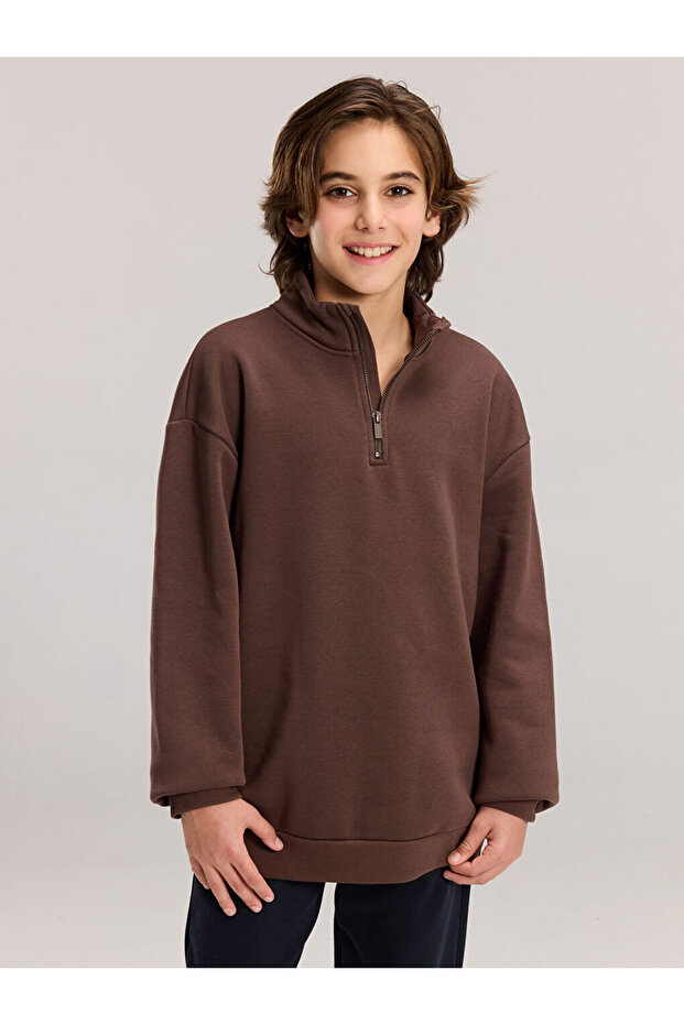 I Dik Roba Collar Boys' Thick Sweatshirt from Freezen Store