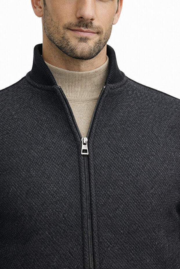 YÜN KAŞE SLİM FİT PİLOT MONT - 3