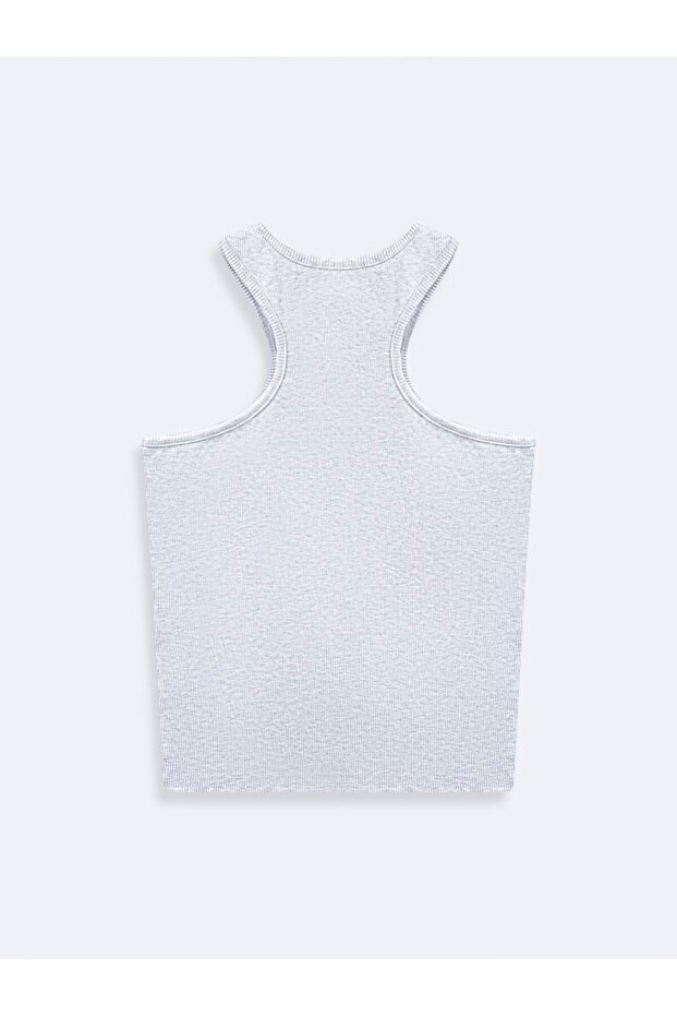 Kolsuz Fitilli Basic Gri Atlet - 3