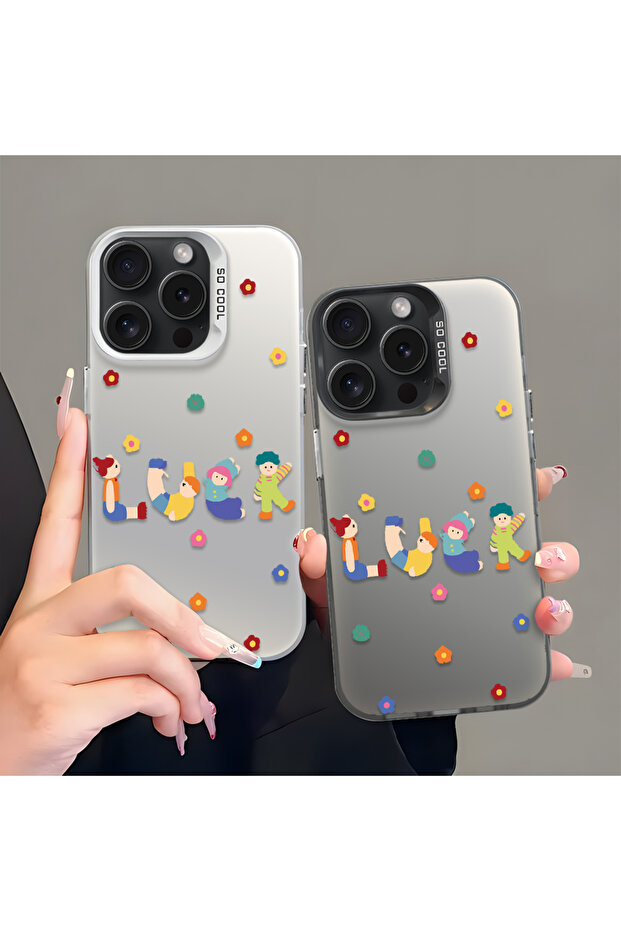 حافظة مضادة للسقوط من السيليكون المتوافقة مع هاتف iPhone 14 Pro، بنمط ممتع - 8