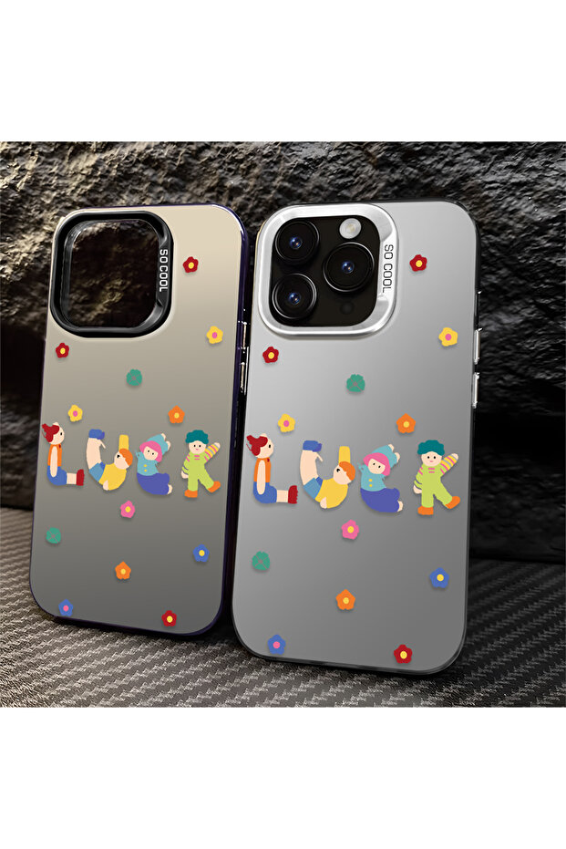 حافظة مضادة للسقوط من السيليكون المتوافقة مع هاتف iPhone 12 Pro، بنمط ممتع - 8