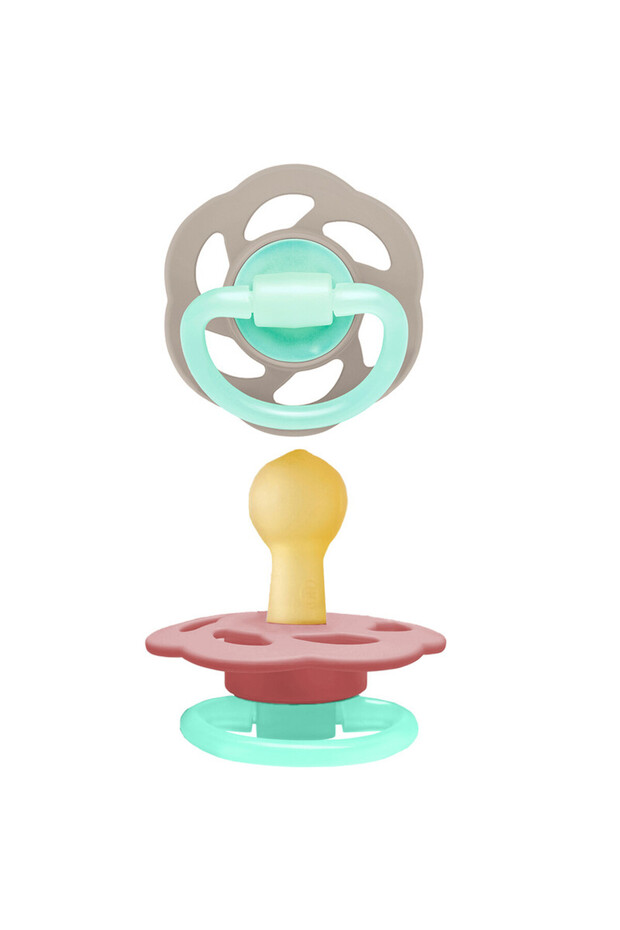 Cherry Air Night Soother, Glow in the Dark Pacifier, 6M+, 2pc