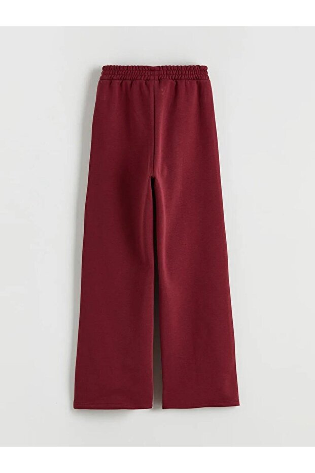 Girl's Ribbed Wide-Leg Sweatpants (W5)