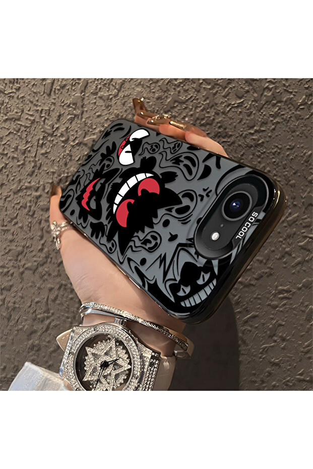 حافظة عصرية متوافقة مع آيفون 16e، غطاء سيليكون مع واقي خلفي من الأكريليك - 4