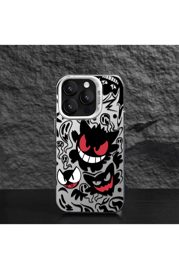 iPhone 16 Compatible Trendy Case Silicone Wrap Acrylic Back Protector - 6