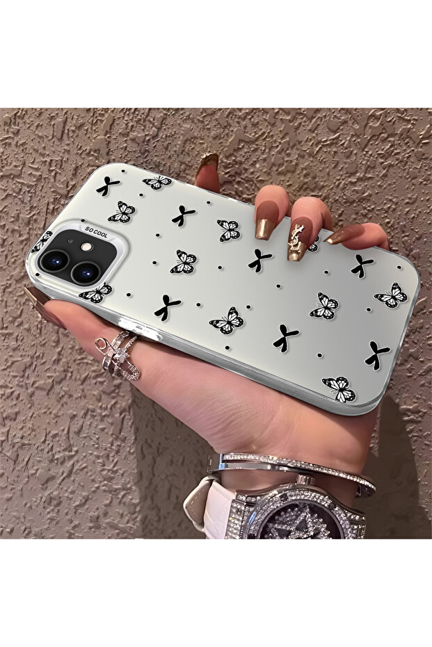 حافظة واقية من السيليكون ذات حافة من الأكريليك متوافقة مع هاتف iPhone 12 - 2