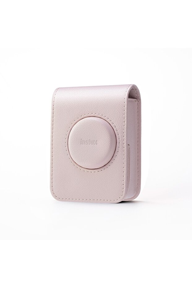 Mini Evo Pembe Deri Çanta - 3