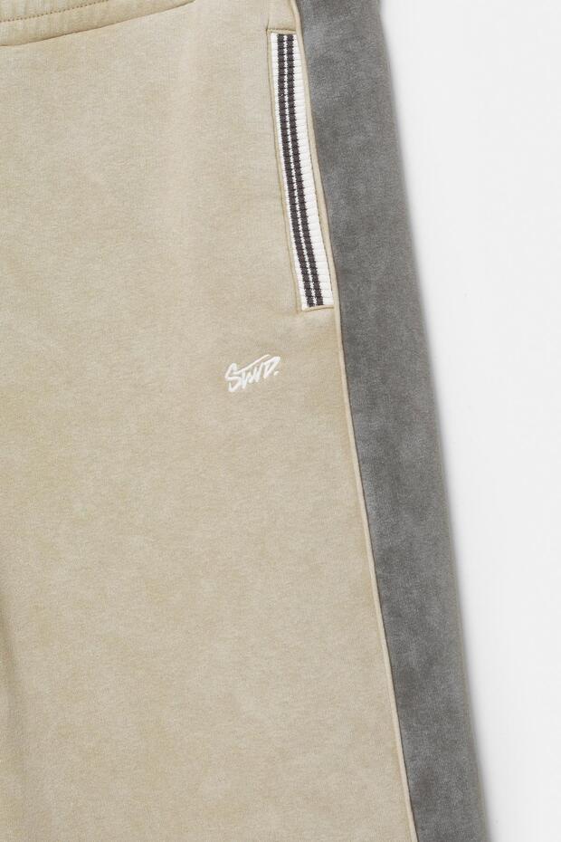 Çizgili jogger eşofman altı - 7