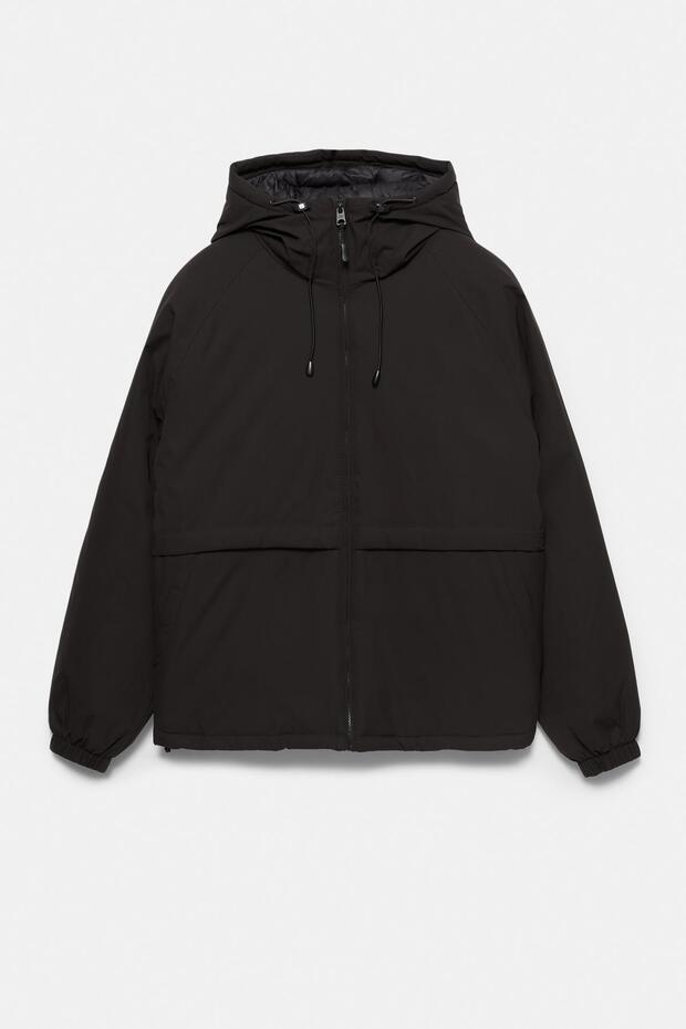 Kapüşonlu şişme ceket - 6