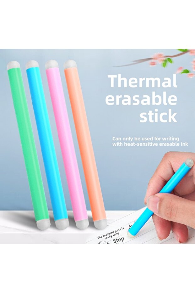 10pcs Color Random Erasable Pen Special Eraser Stick Stationery School Office Supplies Cut...
